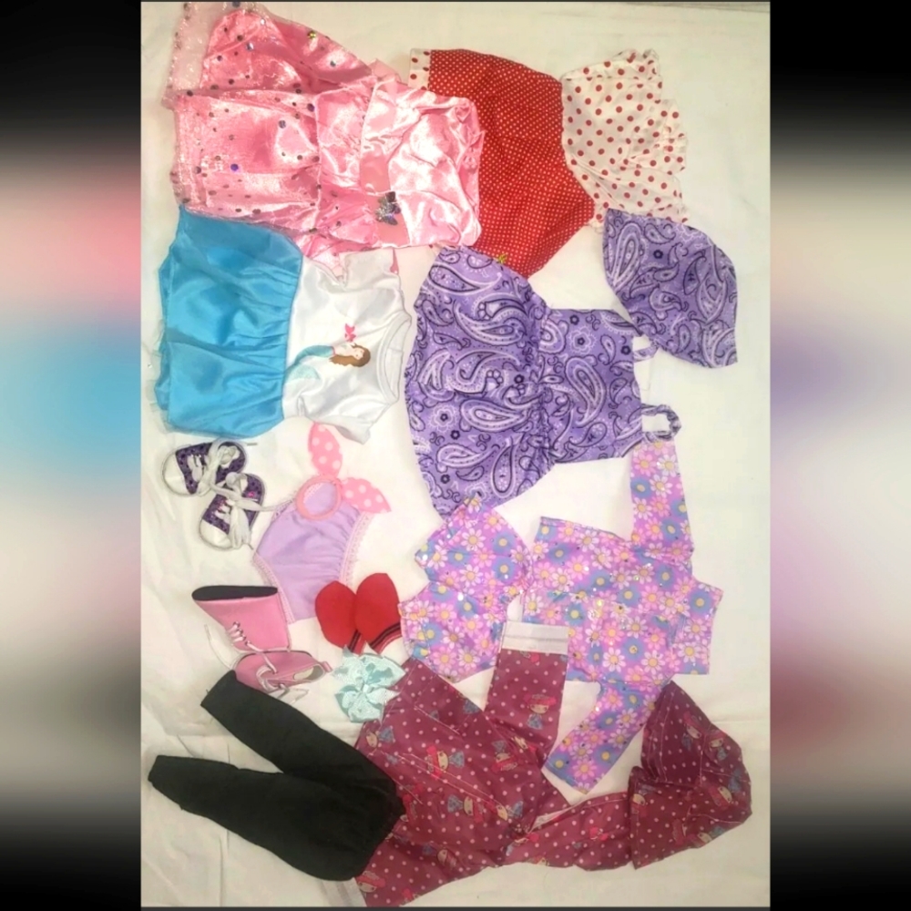 *:  new Lot 18" Doll shoes Clothes fits my life as And American Girl Dolls